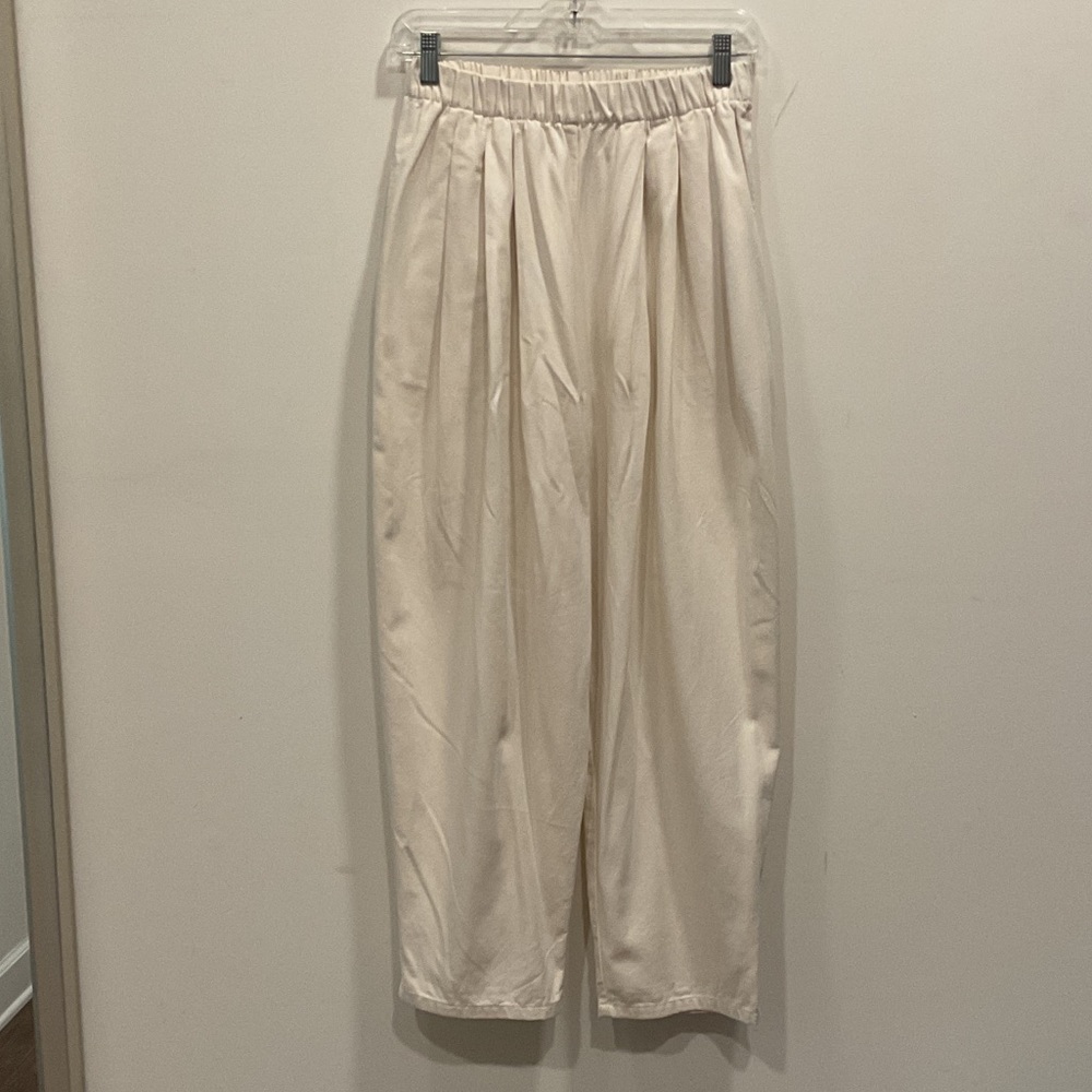 Na Nin LENA SILK CANVAS PANT